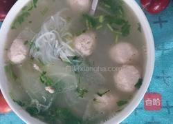 冬瓜鸡肉手打丸子汤的做法图解15