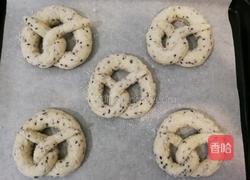 黑芝麻面包圈的做法图解5