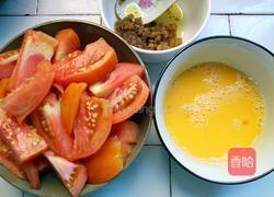 番茄鸡蛋青菜汤的做法图解2