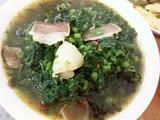 瓜叶腊肉汤的做法[图]