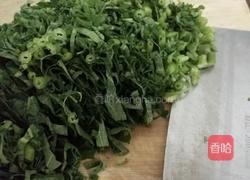 瓜叶腊肉汤的做法图解1