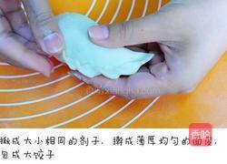 头伏节气美食-黄金翡翠白玉饺的做法图解7