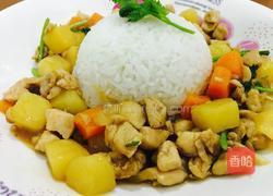 马铃薯鸡肉饭的做法图解8