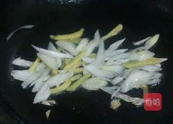 豆角炒肉丝的做法图解2