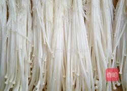 香煎金针菇的做法图解1