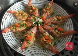 蒜蓉蒸虾的做法图解7