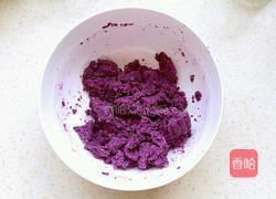 蜜汁紫薯球的做法图解3