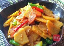 鲜炒土豆片的做法图解9