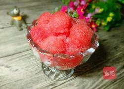 西瓜沙冰的做法图解4