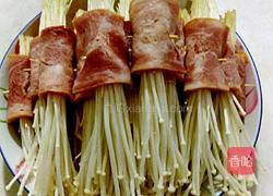 咖喱培根金针菇卷的做法图解6