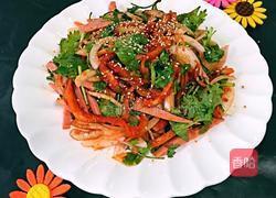 桔梗拌火腿肠的做法图解7