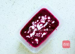 火龙果冰棍的做法图解3