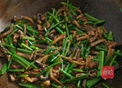 韭菜苔炒黄鳝的做法图解6