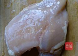 杂菜爆炒鸡脯肉丝的做法图解2