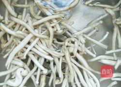 海鲜菇炒肉片的做法图解2