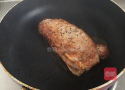 西冷牛排配芦笋袖珍菇的做法图解11