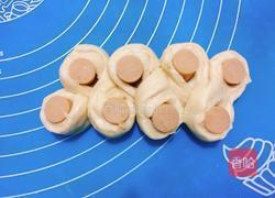 葱香芝麻火腿面包的做法图解8