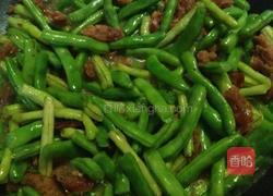 四季豆炒腊肉的做法图解5