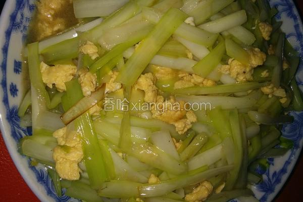 韭菜黄炒鸡蛋