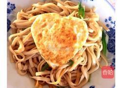 葱油拌面的做法图解3