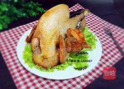 电饭锅版盐焗鸡的做法图解9