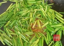 韭苔肉丝的做法图解4