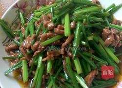 韭苔肉丝的做法图解7