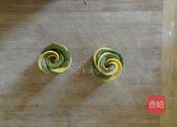 南瓜抹茶馒头的做法图解6