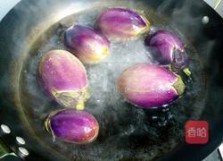 凉拌手撕茄子的做法图解2