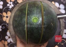 西瓜水果篮的做法图解2