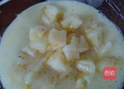 菠萝果粒汁的做法图解4