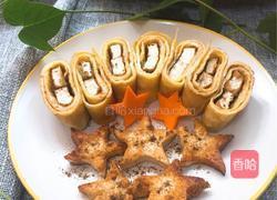 鸡蛋豆腐卷的做法图解11