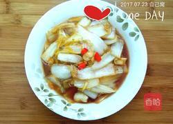 醋溜娃娃菜的做法图解5