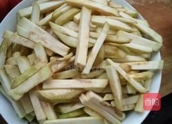 西红柿炒茄条的做法图解4