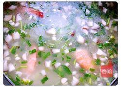 蔬菜海鲜粥的做法图解4