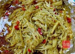 锡纸金枝菇的做法图解4