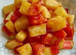 西红柿炒土豆的做法图解6
