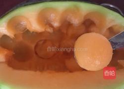 鲨鱼嘴哈密瓜的做法图解8