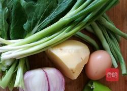 素炒麻食的做法图解1