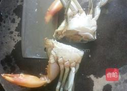 田七炖水螃蟹的做法图解3