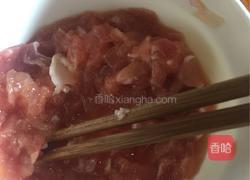 肉夹茄饼的做法图解3