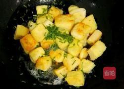 椒盐葱香馒头块的做法图解5