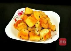 椒盐葱香馒头块的做法图解7