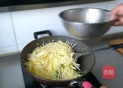 家常土豆丝卷饼的做法图解18