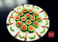 苦瓜胡萝卜心的做法图解12