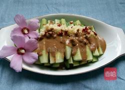 凉拌麻芝黄瓜的做法图解5