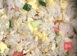 鸡蛋炒米饭的做法图解3
