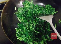 炒菠菜的做法图解5