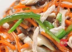 肉炒三丝的做法图解8