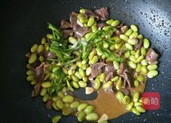 鸭胗炒毛豆的做法图解10